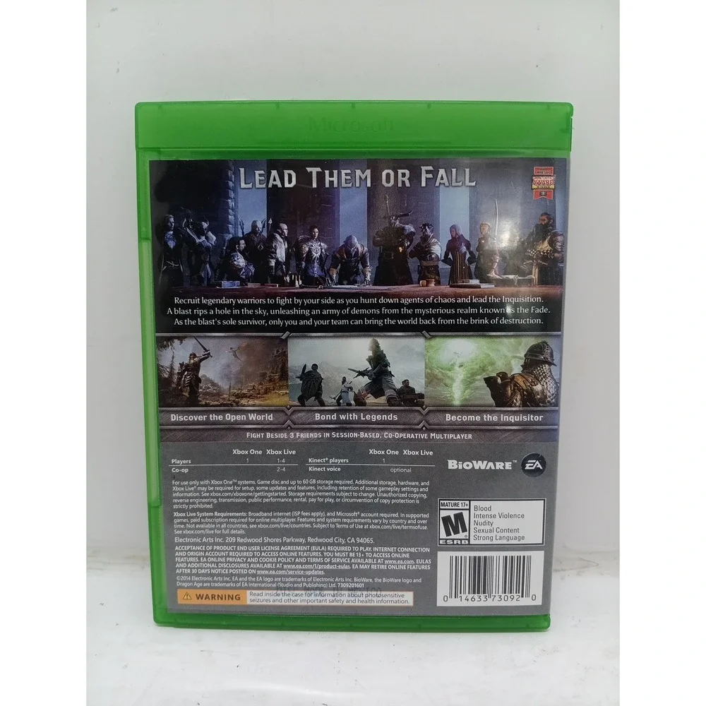 Dragon Age Inquisition - Microsoft Xbox One